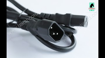 HARSH C13-C14 Connector Power cord