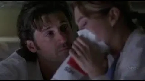 What episode does Derek comforts Meredith in the closet?