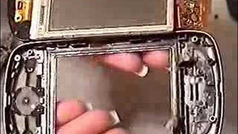 How to change ppc6800 housing part 2