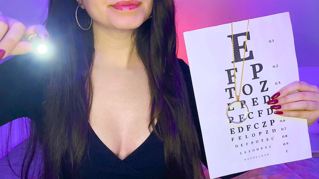 ASMR Roleplay Ophtalmologue 👀 Examen de la Vue Ultra Relaxant