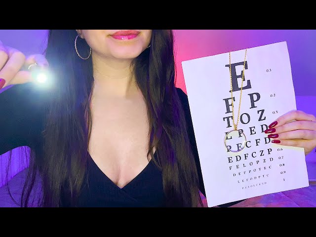 ASMR RP Eye Doctor 👀 Ultra Relaxing Eye Exam