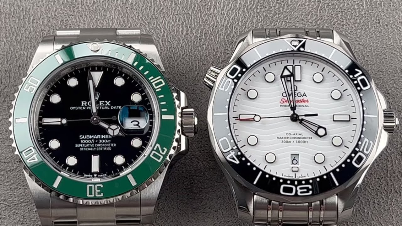 Rolex Submariner vs Omega Seamaster - Dive Watches From Rolex