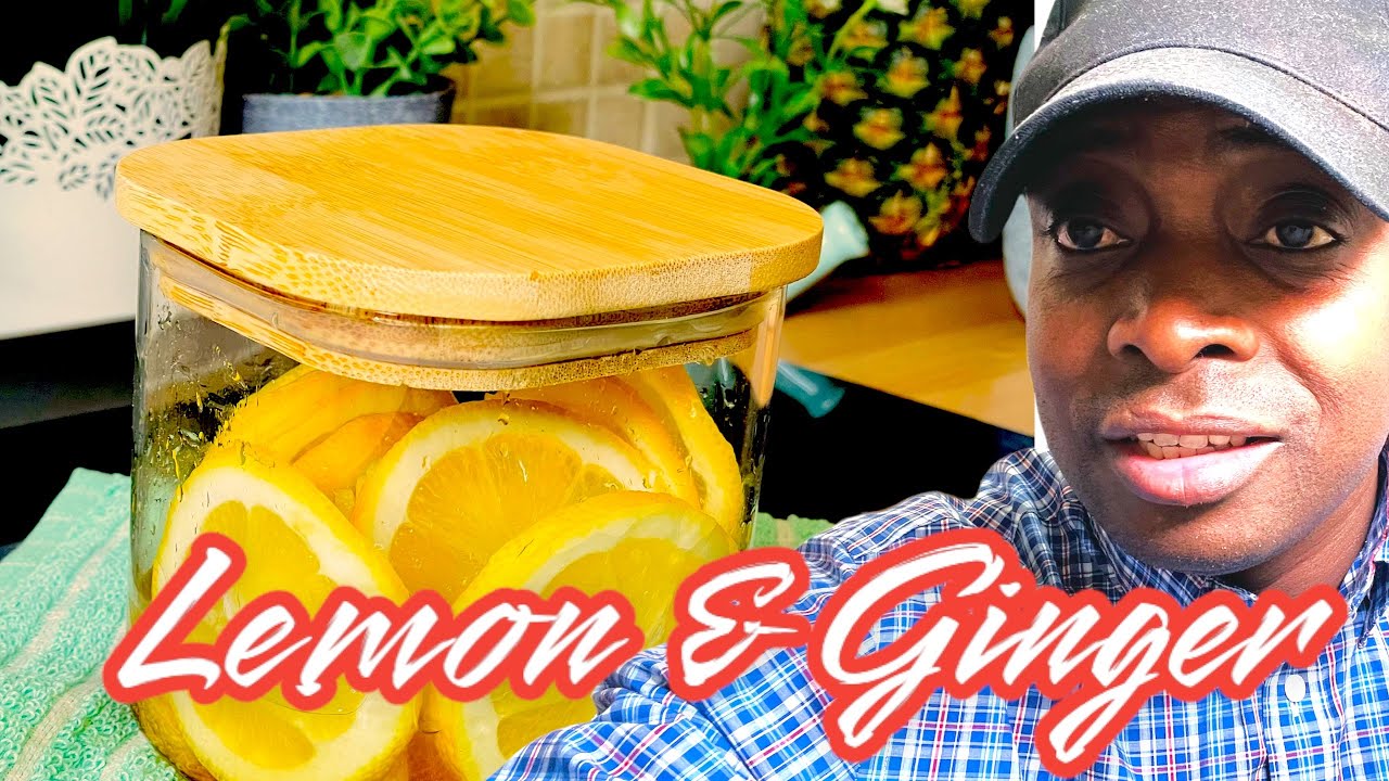 Lemon and ginger in a jar for strong immunity, against clods & against viruses, for health! | Chef Ricardo Cooking