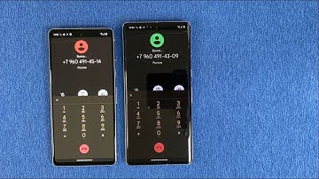 MIRRORED INCOMING CALL PIXEL 7 & PIXEL 7 PRO OUTGOING CALL AT THE SAME TIME