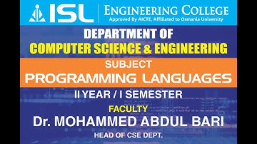 PART 10  Syntax and Semantics, Formal Methods of Describing Syntax