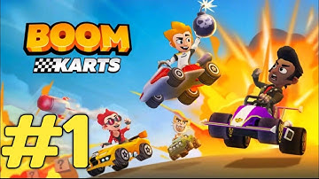 Boom Karts - Gameplay Walkthrough Part 1 - (iOS, Android)