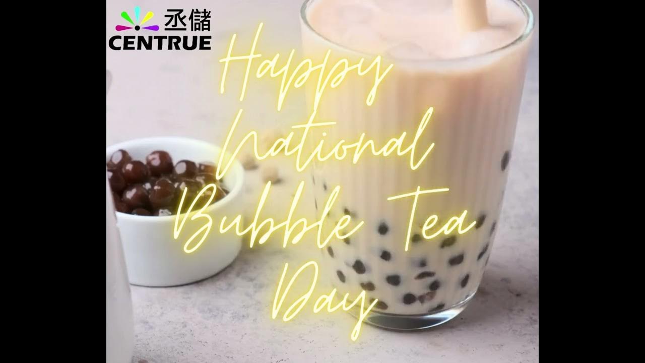 National Bubble Tea Day YouTube