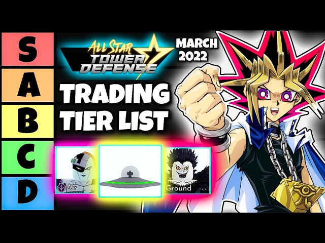 UPDATED] ASTD Trading Tier List! The Best Trading Units in All Star Tower  Defense! 