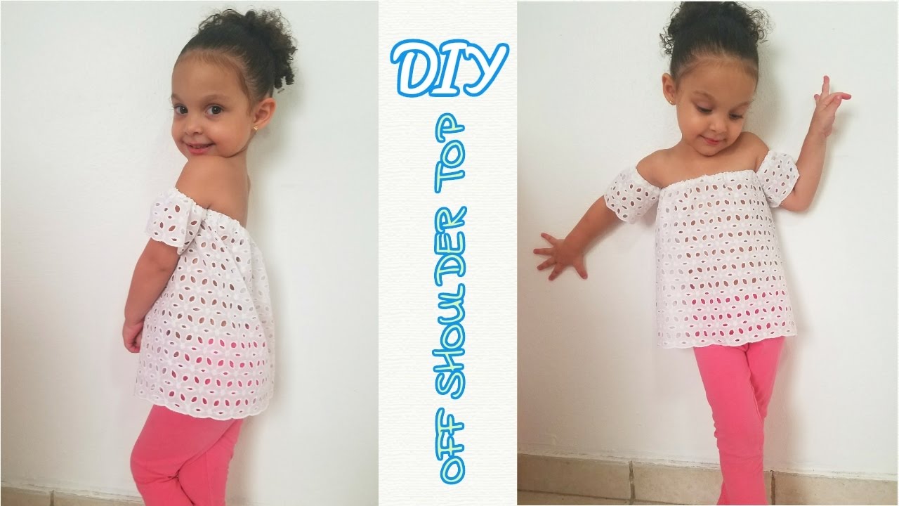 DIY hombros descubiertos Off shoulder top | Katirya -