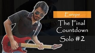 Europe - The Final Countdown | Guitar Solo Cover: #2