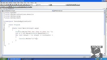 Bài 27: Tìm số lẻ số chẵn bằng Console application C#
