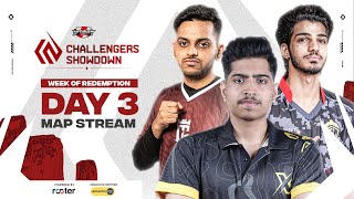 [MAP FEED] UE Challengers Showdown 2024 | BGMI | Week of Redemption Day-3