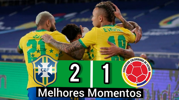 Brasil 1 x 1 Colômbia   | Gols & Melhores Momentos (HD) | Copa América 2021