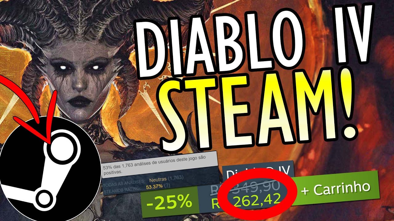 Notícias de Diablo IV, os jogos mais jogados da Steam e mais! - o