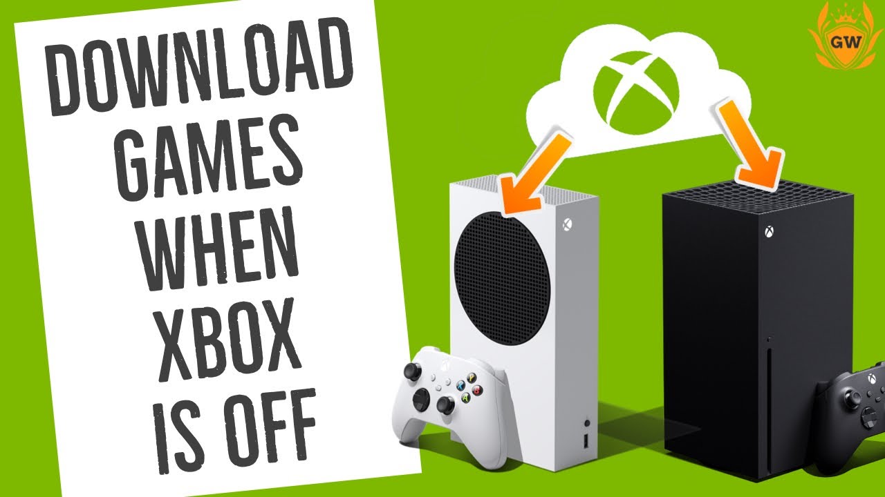 How to download games on Xbox when it is turned off