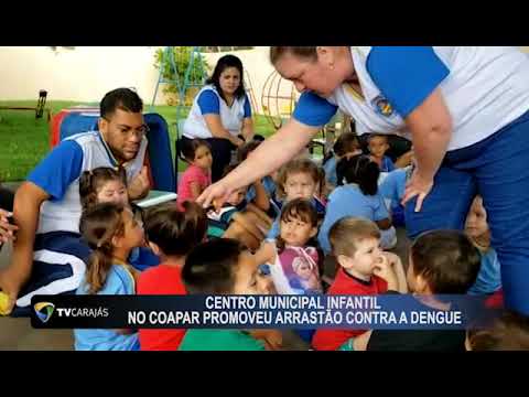 Centro Infantil Tancredo Neves no Cohapar promoveu arrastão contra a dengue