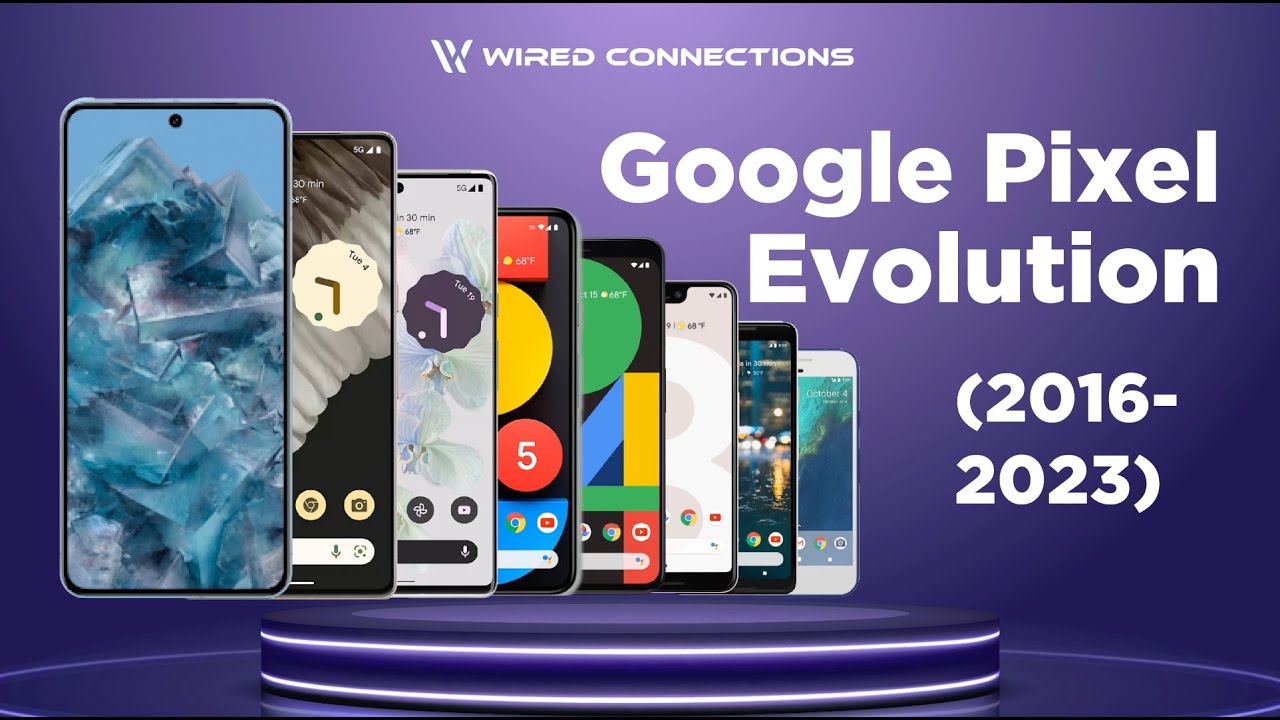 EVOLUTION and HISTORY of Google Pixel (2016-2023) - YouTube