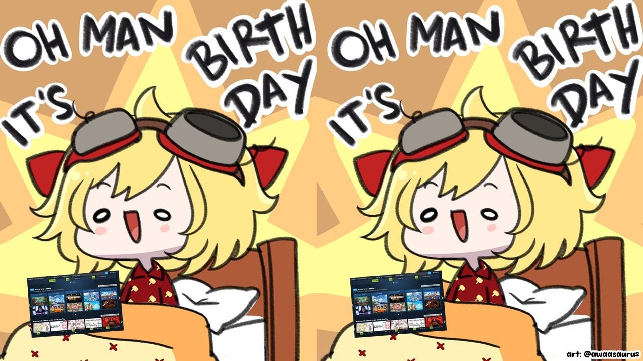 【2026 BIRTHDAY COUNTDOWN】tomorrow is my birthday so i wanna check on games ha...hahaha...ha.ha.ha.ha