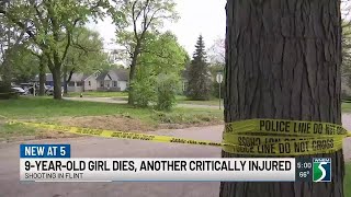 9 year old dead, another critically injured in Flint shooting
