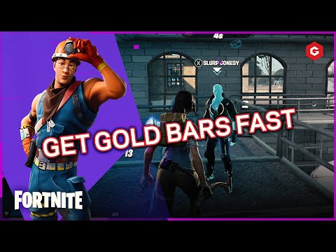 HOW TO GET MAX GOLD BARS FAST (FORTNITE SEASON 6)