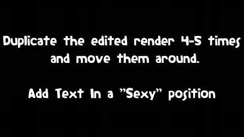 Simple Sig Tutorial Using Photoshop