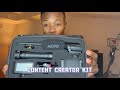 Content creator production kit great for travel