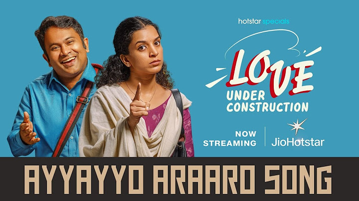 Ayyayyo Araaro | Love Under Construction | Aju Varghese | Ann Jameela Saleem | JioHotstar
