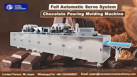 Automatic Servo System Chocolate Pouring Molding Machine|Chocolate Depositing/Moulding Machine
