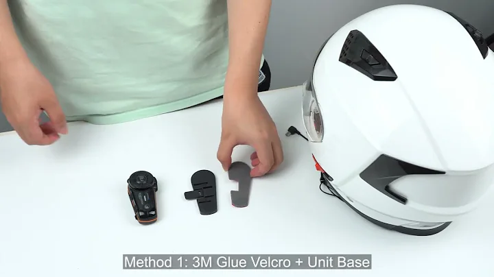 How to Install the Fodsports FX8 Pro To Motorcycle Helmet