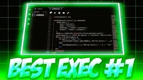 Roblox Executor EXEC Web Free Exploit Working 2025 [100% UNC]
