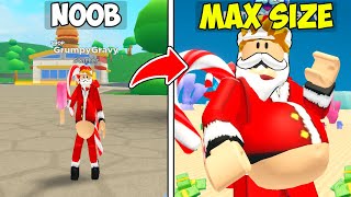 Becoming The Biggest In Roblox Fat Simulator