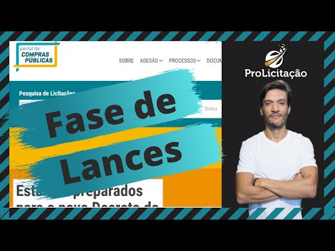 FASE DE LANCES NO PORTAL DE COMPRAS PÚBLICAS  #LICITACAO #LICITACOES #SICAFDIGITAL