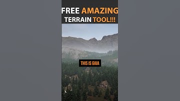 WEES SNEL GRATIS $50 GAIA TERRAIN ASSET! #speedtutor #unity #gamedev