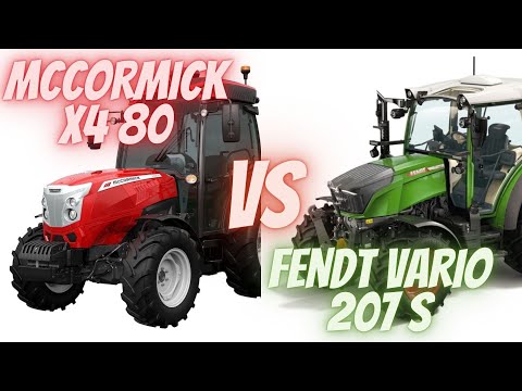 Video MCCORMICK X4 80  VS FENDT VARIO 207 S #top #tractor #mccormick #fendt - youtube