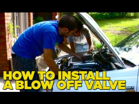 How To Install A Blow Off Valve Diy Youtube