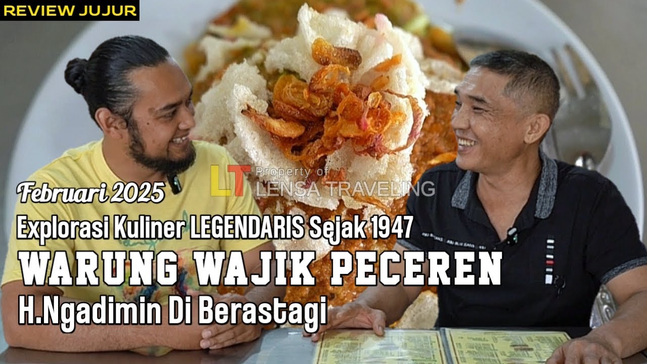 Warung WAJIK Peceren Berastagi H Ngadimin Kuliner LEGENDARIS Sejak 1947, Wisata Kuliner Berastagi