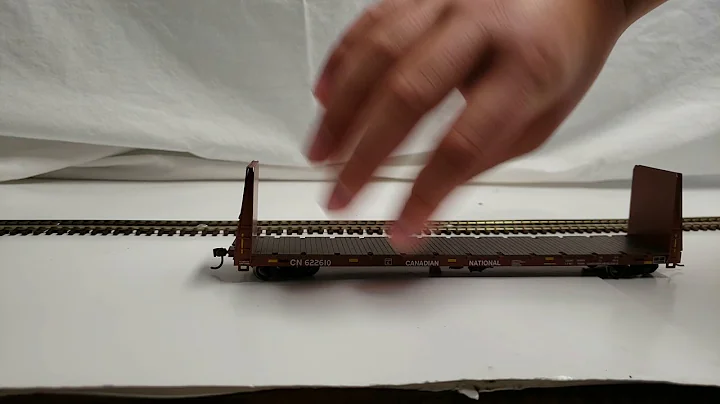 Review: Athearn RTR 60' Bulkhead flat car