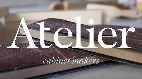 Workshop Hacks #2 | Recycled belt sanding block | Atelier Cabinet Makers