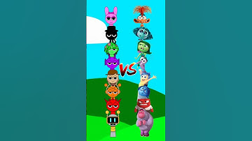 Sprunki Vs Inside Out 2 #shorts #sprunki #insideout2