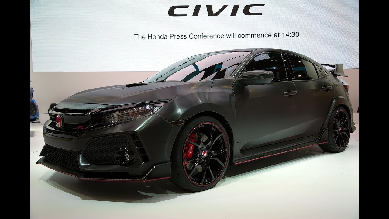 Honda Civic Typer ホンダ シビック タイプ R がお披露目 ゾクゾク感全開のオーラがたまらない Youtube