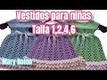 📌📌Descubre Hermoso Vestido para niña tejido a crocrhet paso a paso parte #2 | Mari Rolon