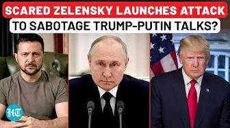 Scared Of Isolation, Zelensky Launches Sabotage Attack On Russia Ahead Of Trump-Putin Budapest Meet?