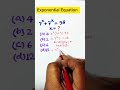 Exponential Equation Trick | 7ᵡ + 7ᵡ = 98 | Find the Value of x #maths