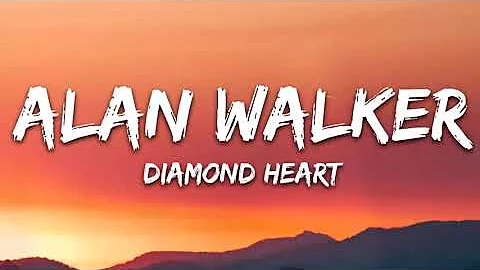 Alan Walker - Diamond Heart (Lyrics) feat. Sophia Somajo