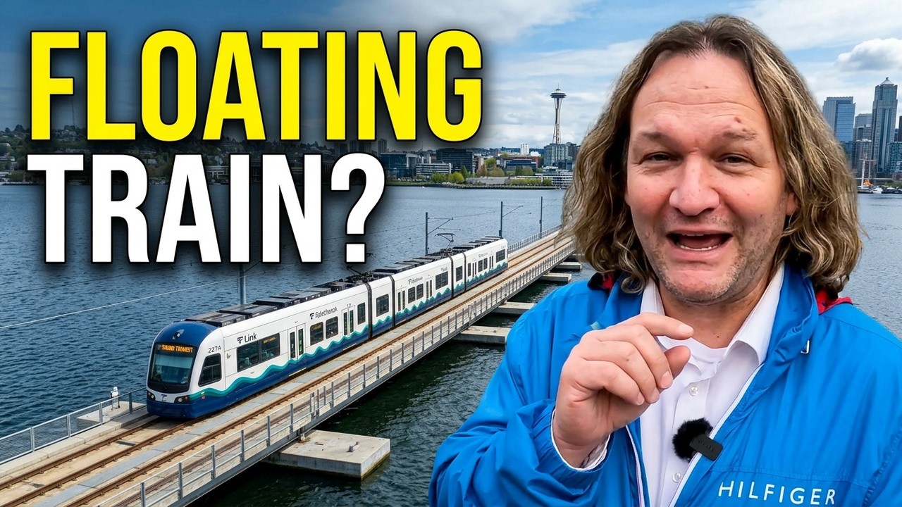 Monorail to Floating Train | Seattle's East Link Extension Review - YouTube