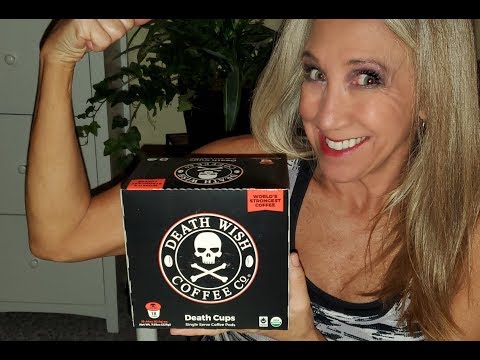 Death Wish Coffee K Cups | Strongest Coffee In The World? | KimTownselYouTube