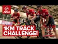 GCN Track Cycling Challenge | Velodrome Rookies Try The Kilo!