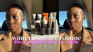 Winter Skincare Routine for dry skin | South African Youtuber | Unathi N