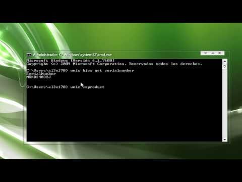 Video: Cómo Encontrar El Número De Serie De Su Computadora