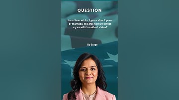 New 2025 Immigration Rules: How Divorce Affects a 10-Year Green Card